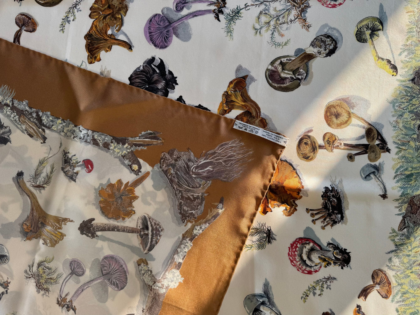 Hermés “Mushrooms” scarf