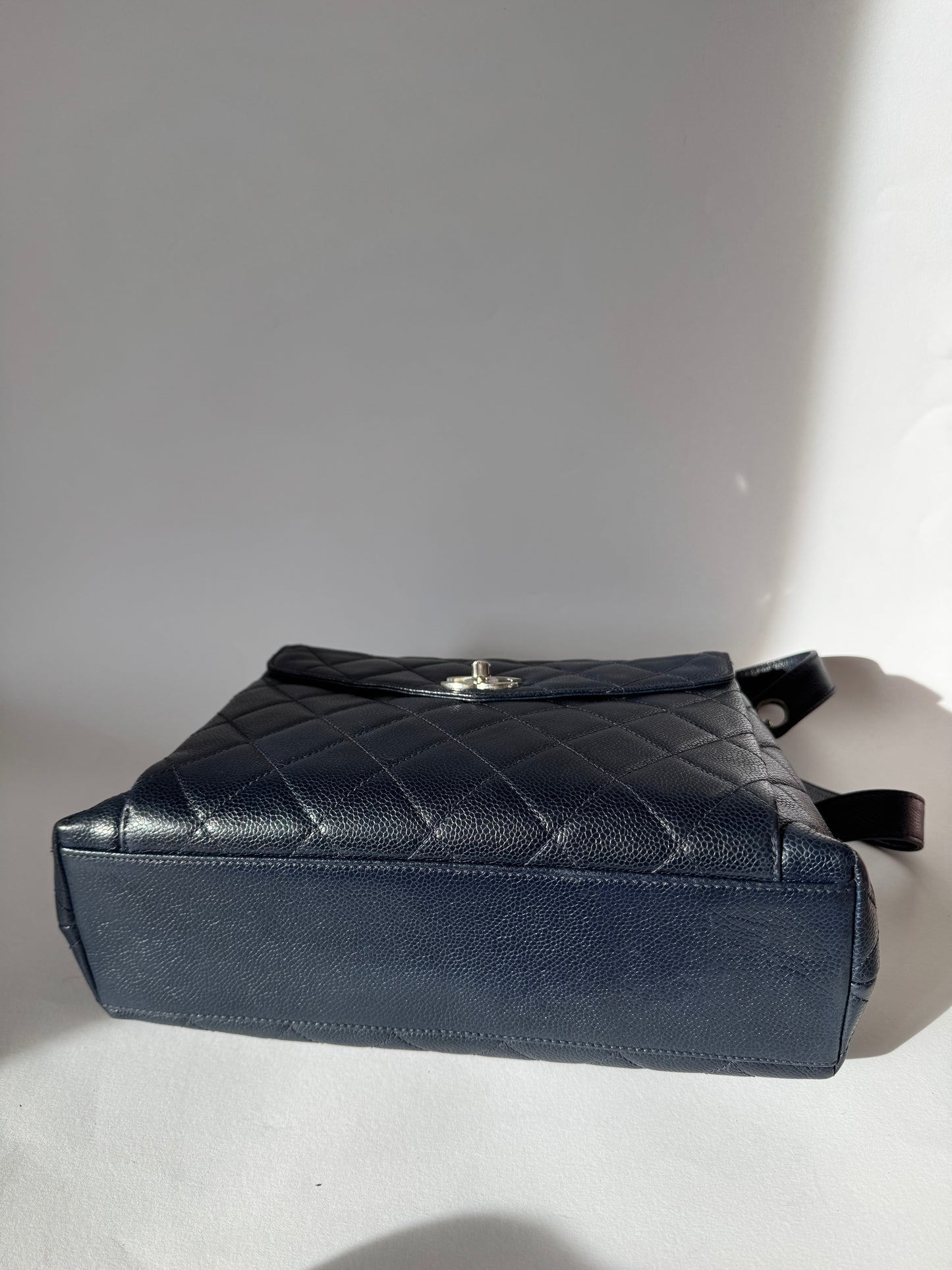 Chanel shoulder bag blue