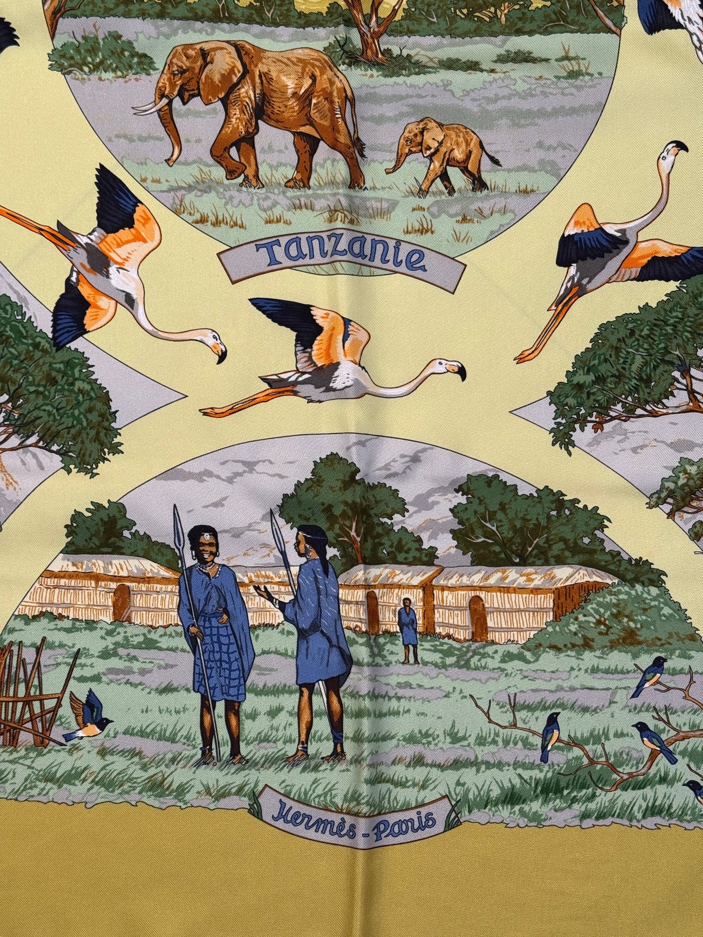 Hermès Tanzanie scarf