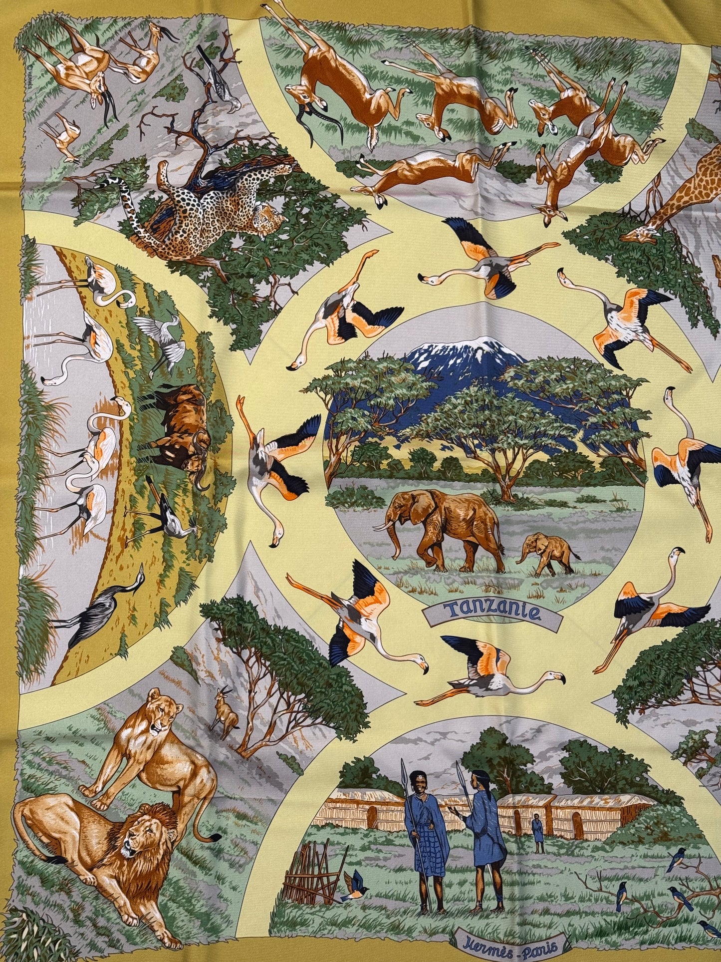 Hermès Tanzanie scarf