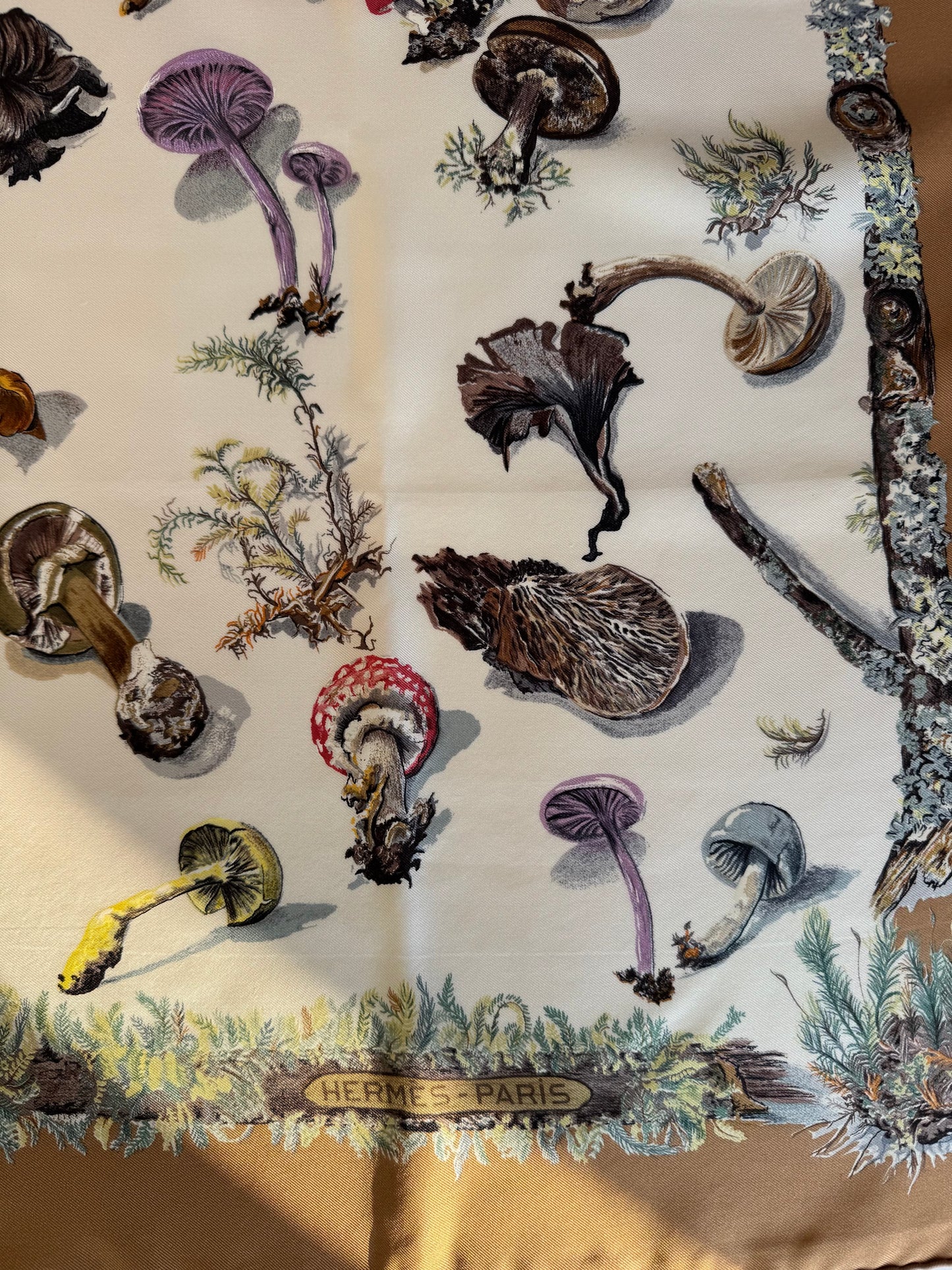 Hermés “Mushrooms” scarf
