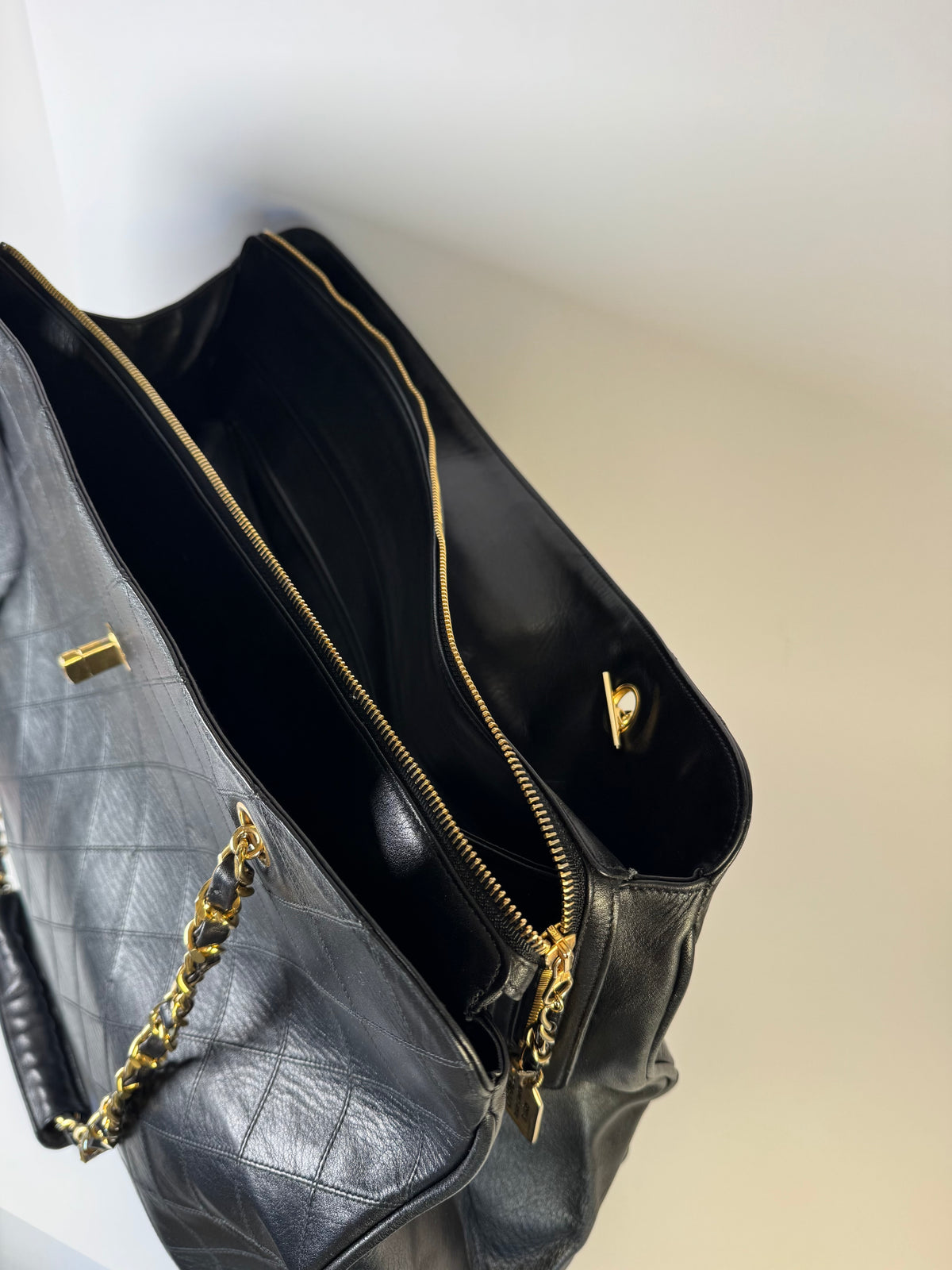 Chanel Vintage Maxi Weekender Tote