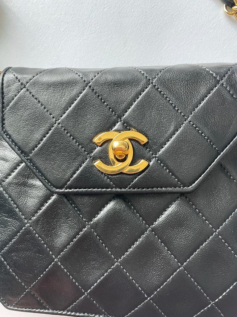 Chanel Vintage Octagon Small Quilted bag
