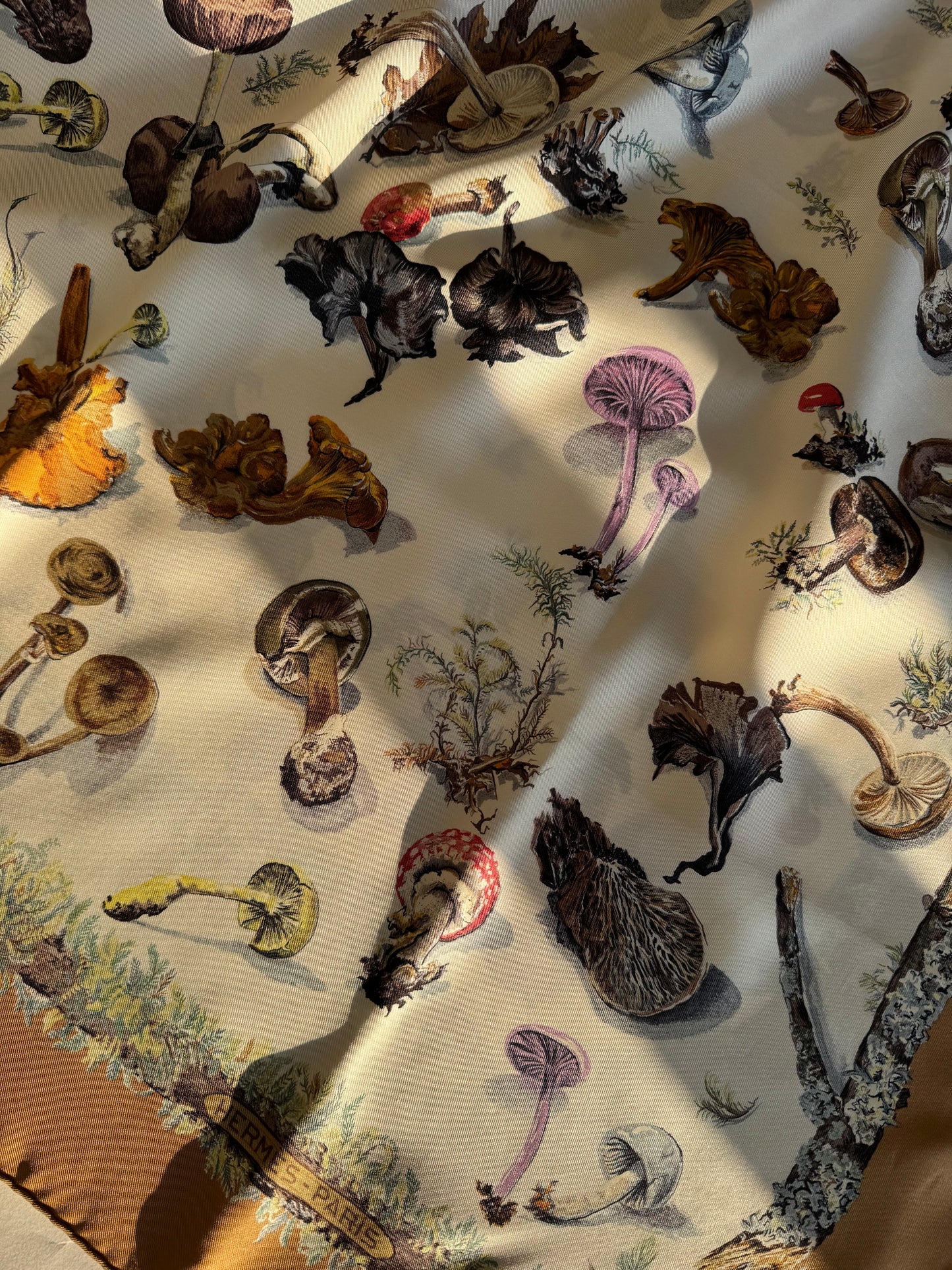 Hermés “Mushrooms” scarf