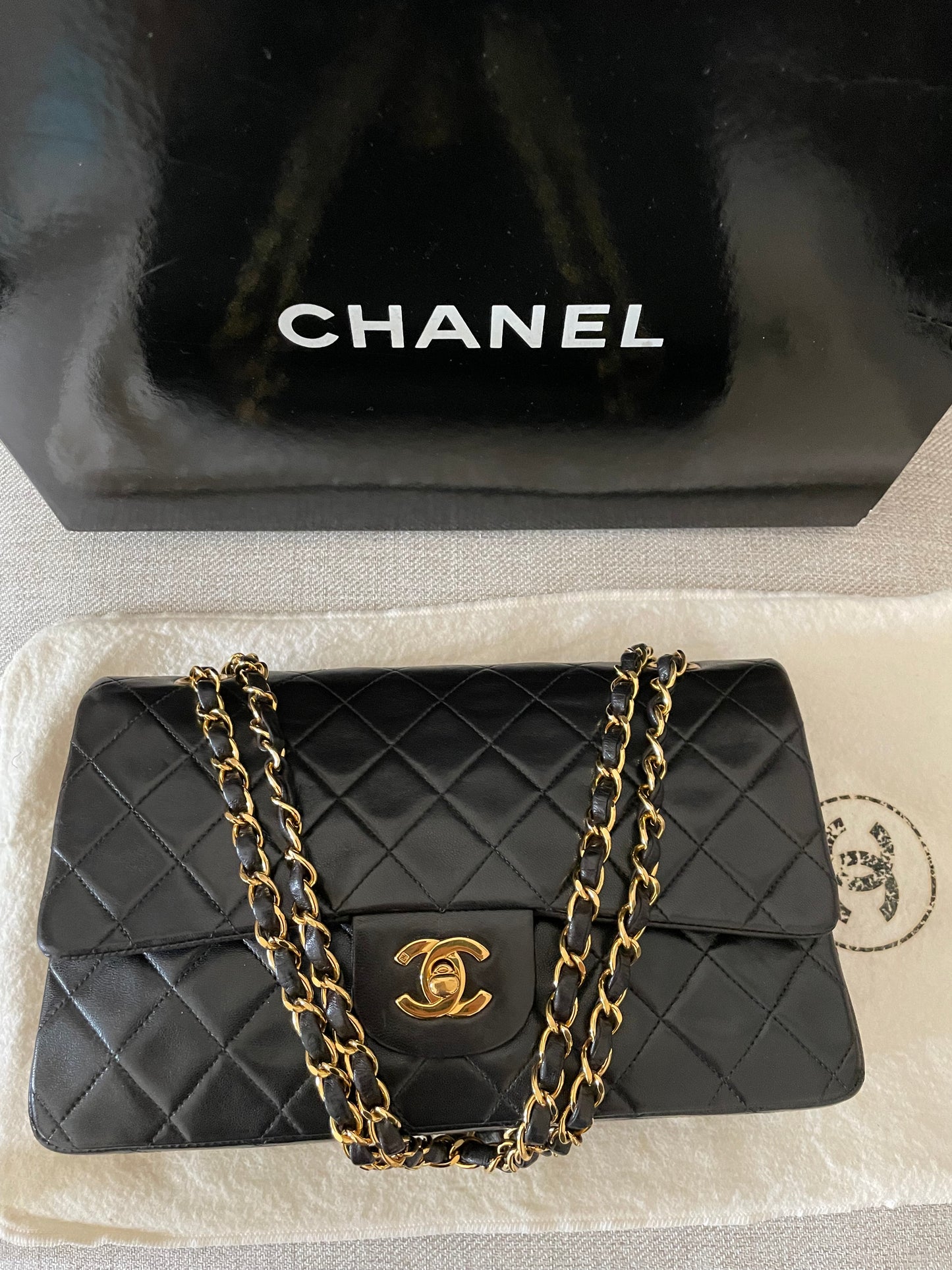 Chanel double flap 25
