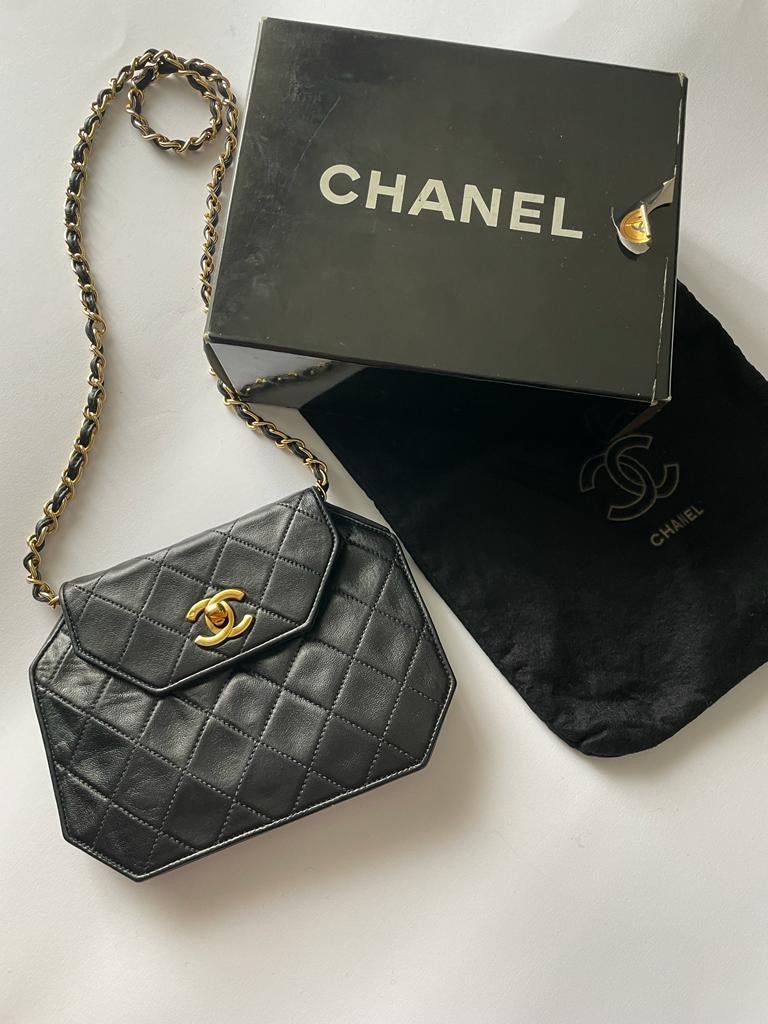 Chanel Vintage Octagon Small Quilted bag