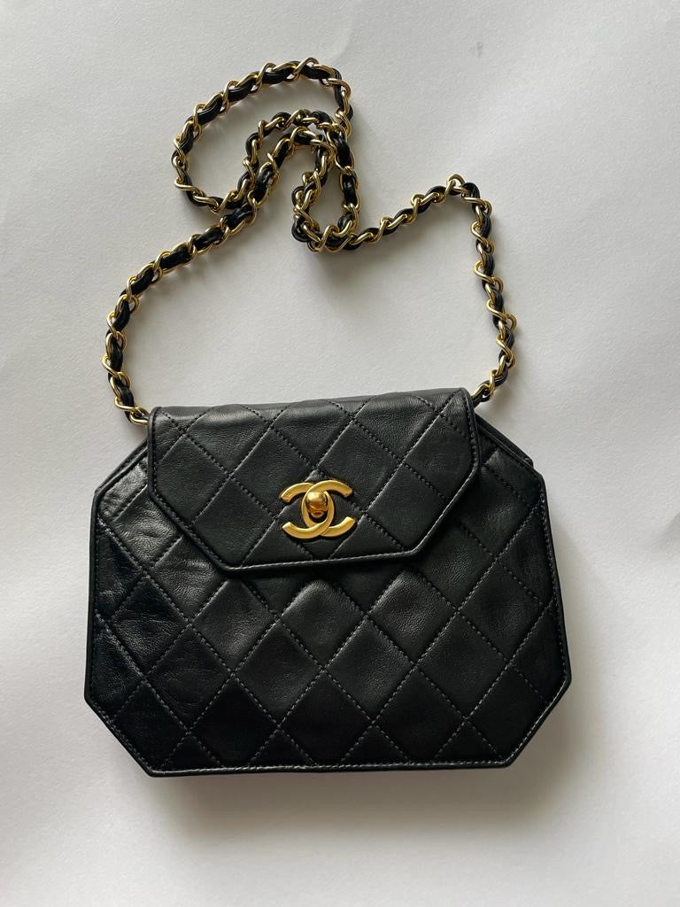 Chanel Vintage Octagon Small Quilted bag
