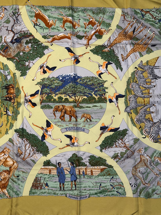 Hermès Tanzanie scarf