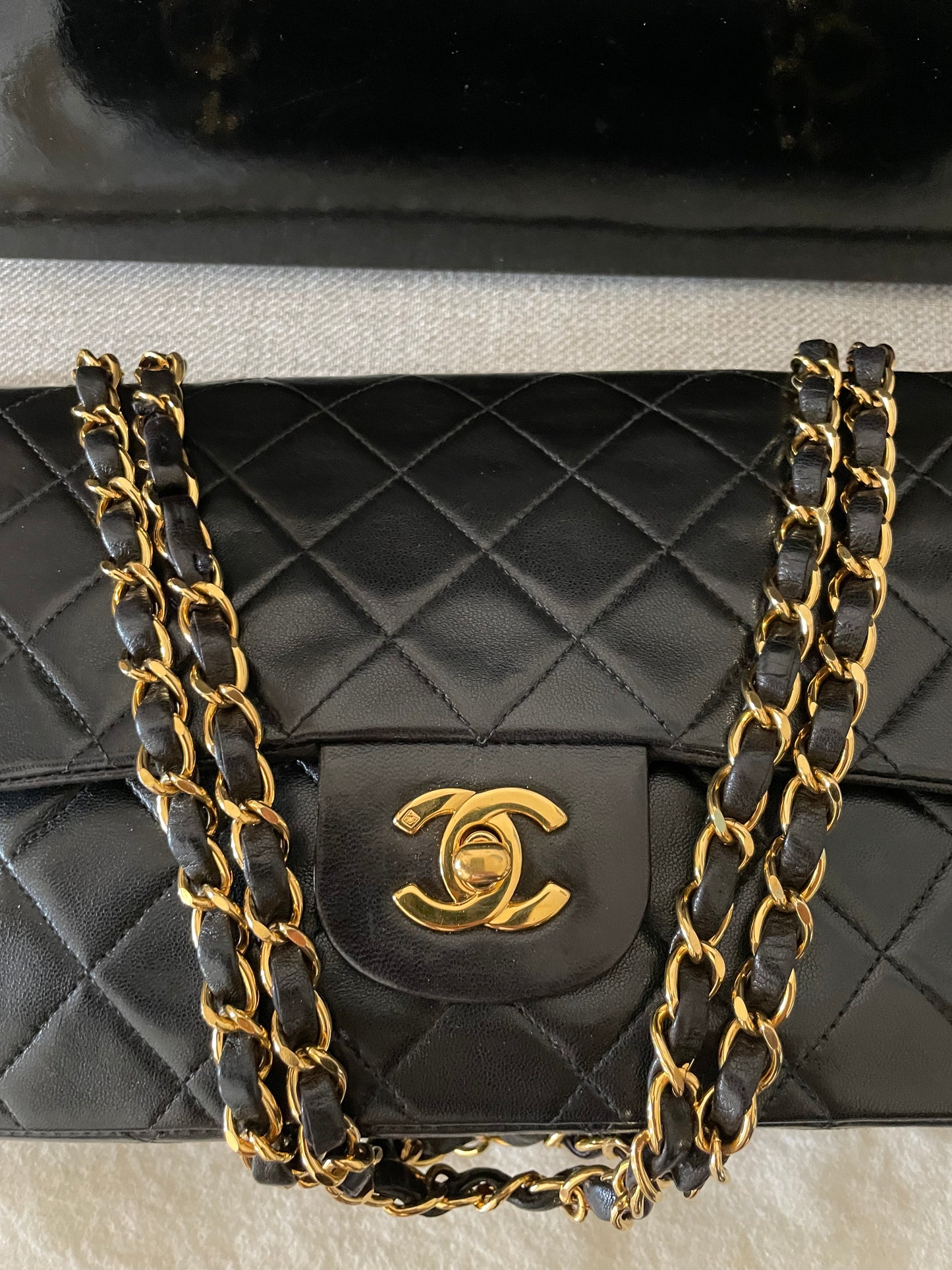 Chanel double flap 25