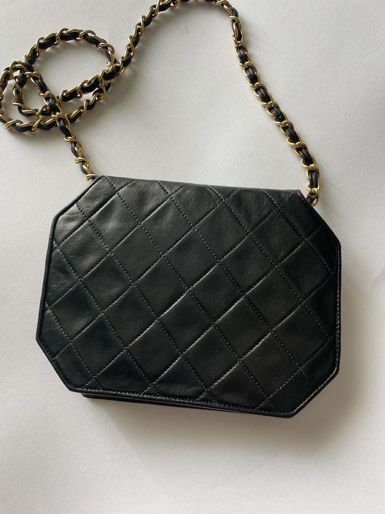 Chanel Vintage Octagon Small Quilted bag