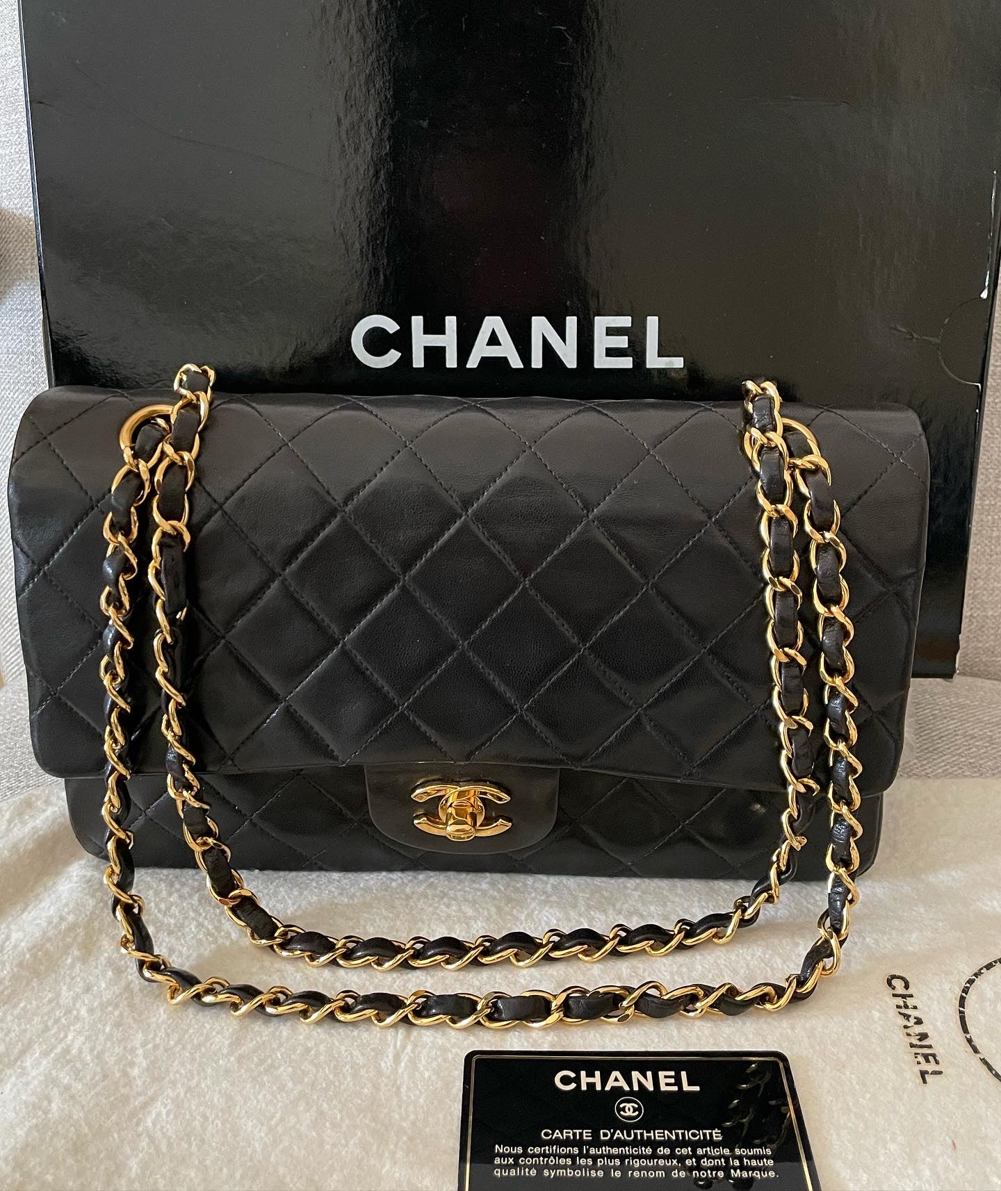 Chanel double flap 25