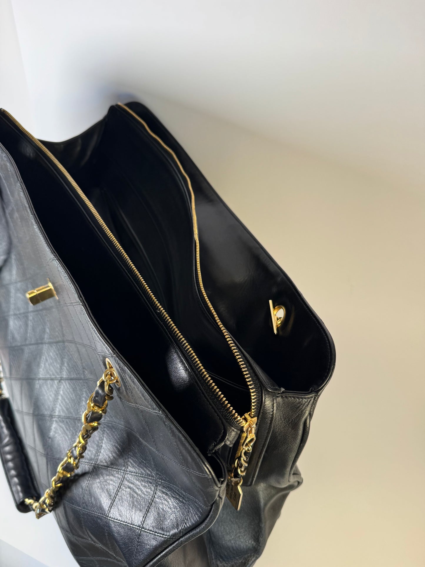 Chanel Vintage Maxi Weekender Tote
